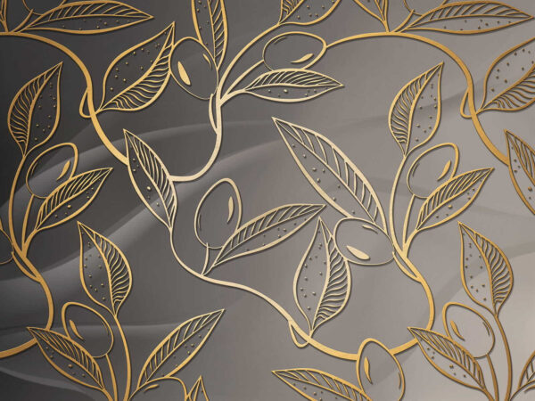 Elegantes florales Design auf dunklem Hintergrund Elegantes florales Design auf dunklem Hintergrund