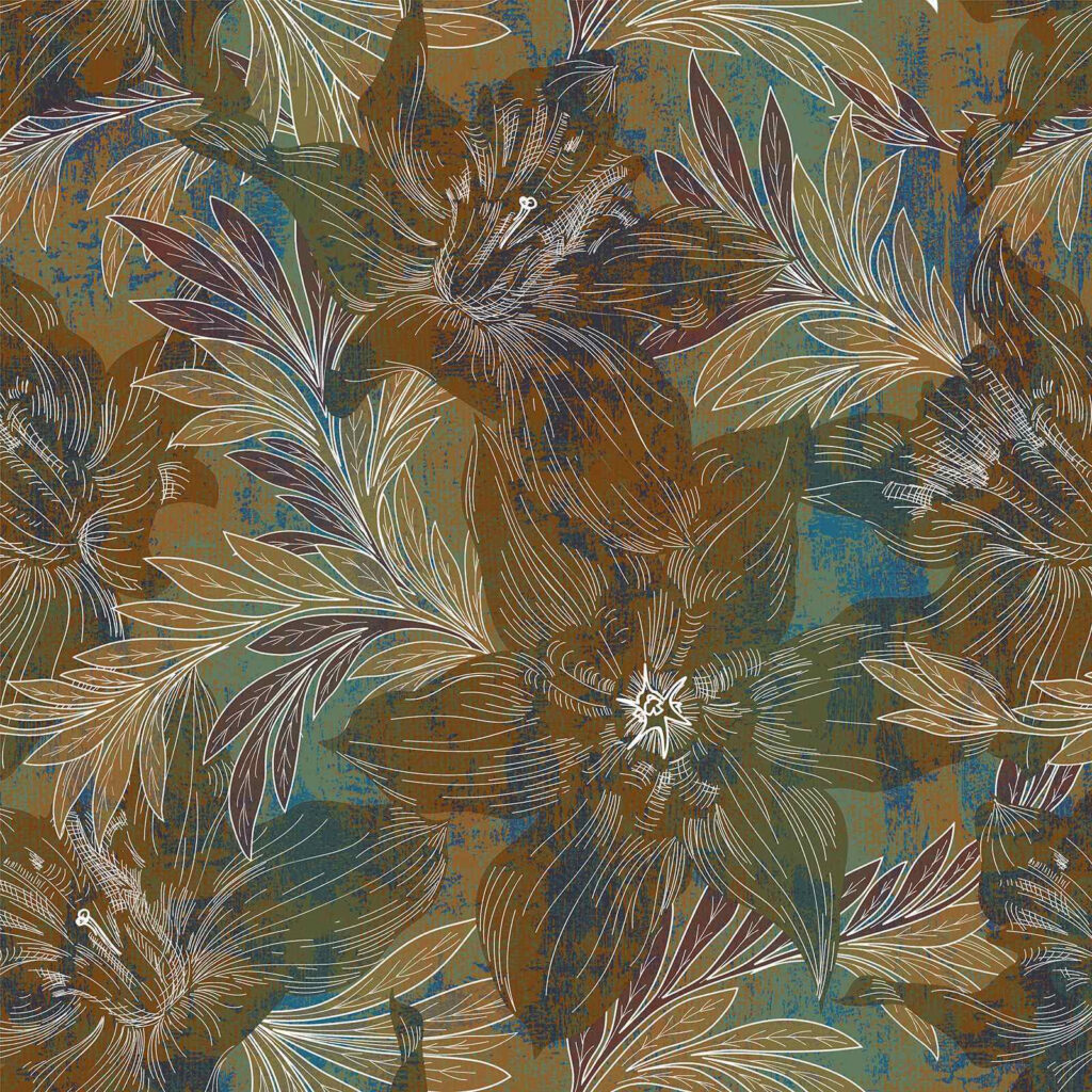 Schöne Blumenmuster als Design-Inspiration Schöne Blumenmuster als Design-Inspiration