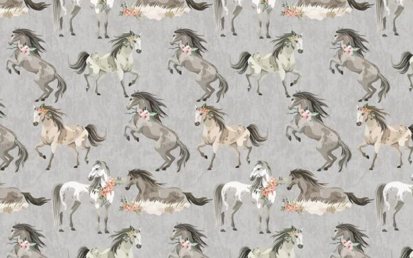 Muster von Pferden mit Blumen u59511p 600x375 - Muster von Pferden mit Blumen