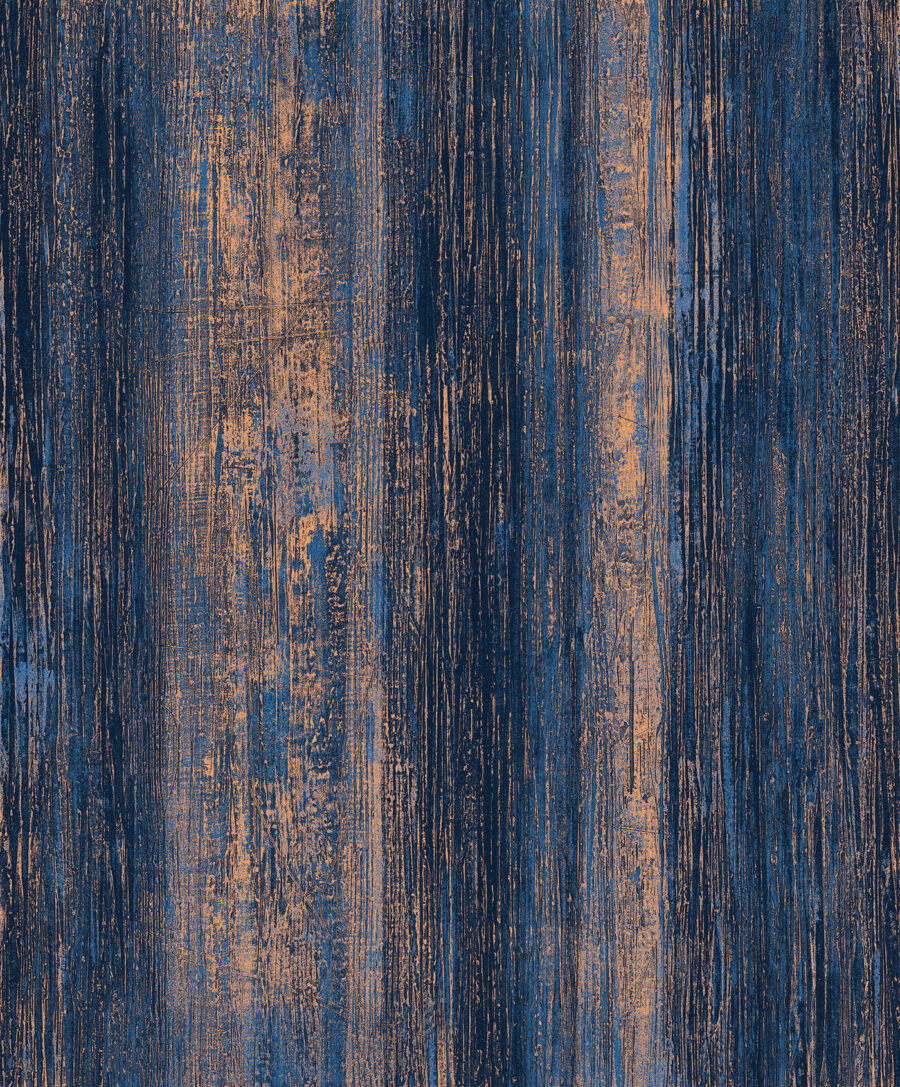 Blau und orange gestreifte Oberfläche
