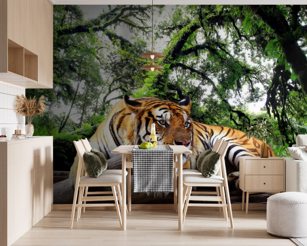 u57805pik119m 1024x819 - Tiger auf einem Baumstamm liegend - tegory