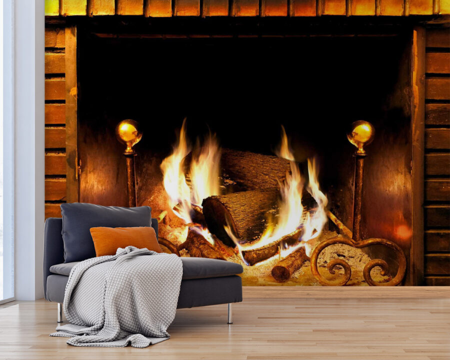 Feuer im Kamin