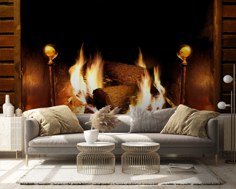 Feuer im Kamin