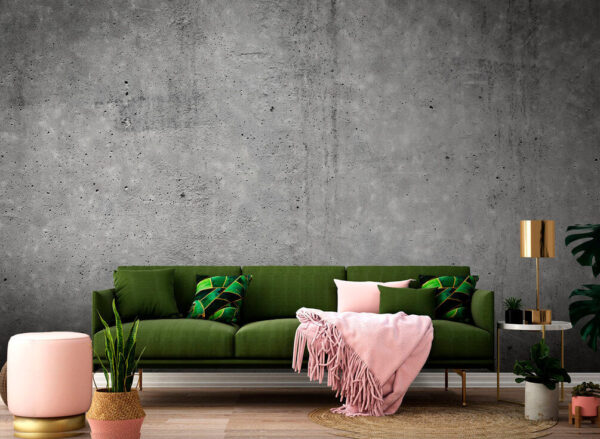 Graue Betonwand mit schwarzen Flecken Graue Betonwand mit schwarzen Flecken