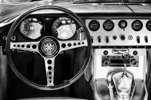 Das Innere eines Autos Das Innere eines Autos