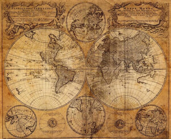 Karte der Welt Karte der Welt
