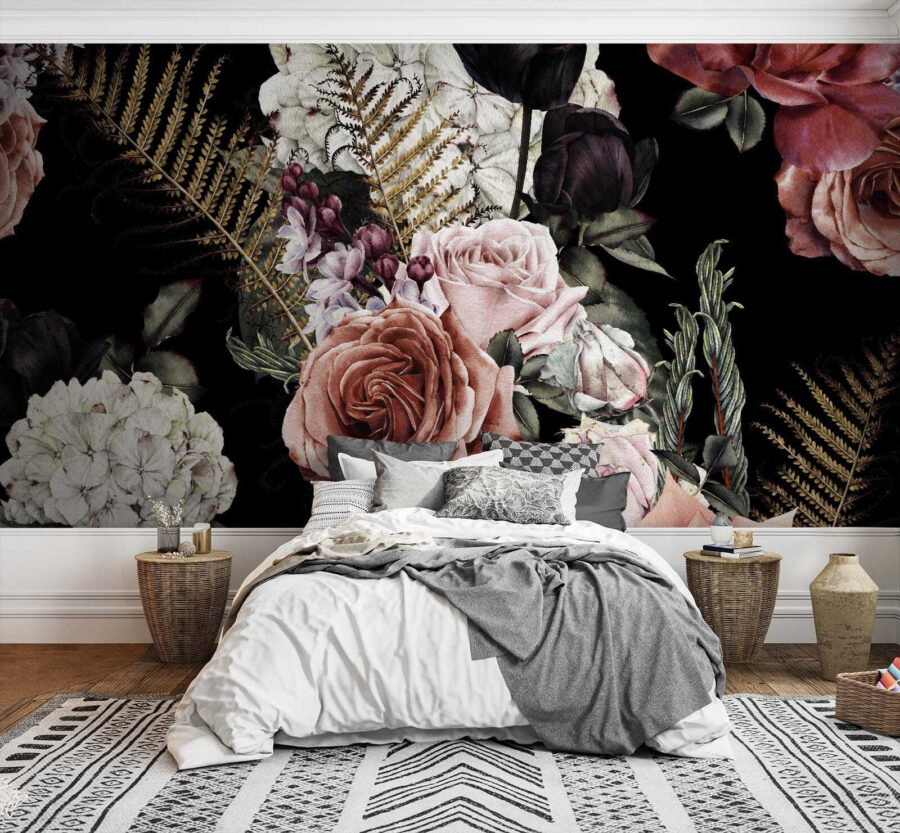 Florales Muster von Blumen