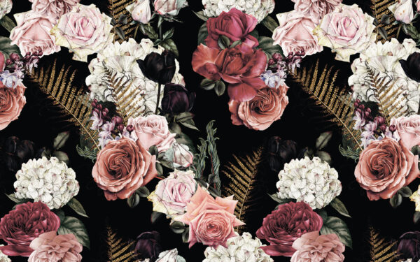 Florales Muster von Blumen Florales Muster von Blumen