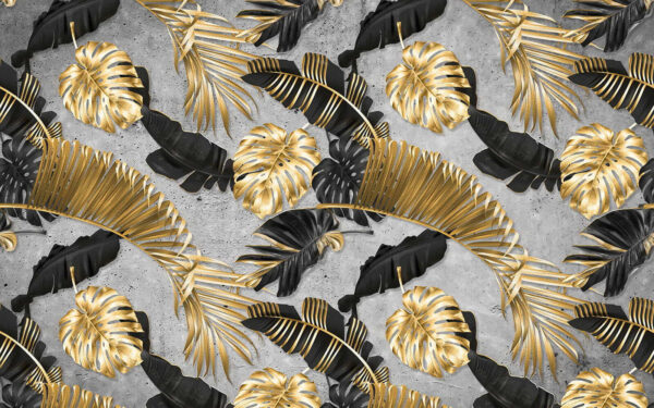 u53280p 600x375 - Elegantes tropisches Blattwerk auf einem strukturierten Hintergrund - tegory