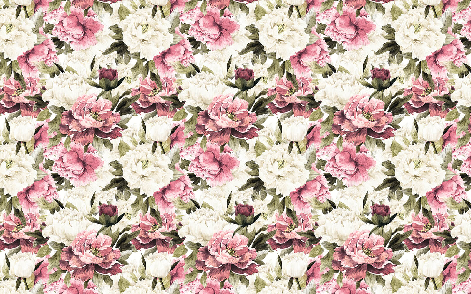 Muster aus rosa und weißen Blumen u53064p - Muster aus rosa und weißen Blumen - tegory