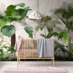 Fototapeten Gruppe von Bäumen und Pflanzen