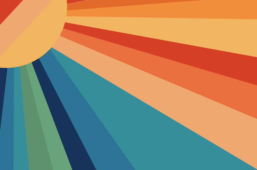 Sonne mit vielen Farben Sonne mit vielen Farben