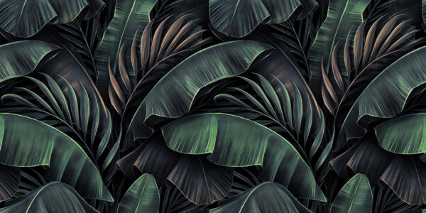 Group of green leaves