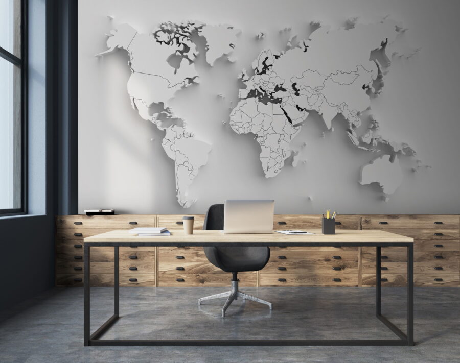 Karte der Welt Karte der Welt