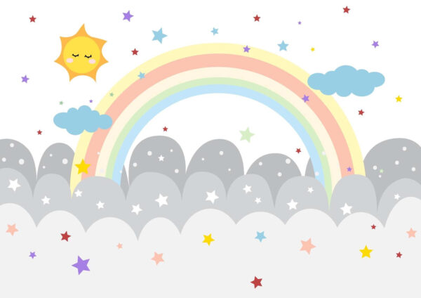 Regenbogen und Wolken mit Sonne und Sternen u47681p 600x424 - Regenbogen und Wolken mit Sonne und Sternen - tegory