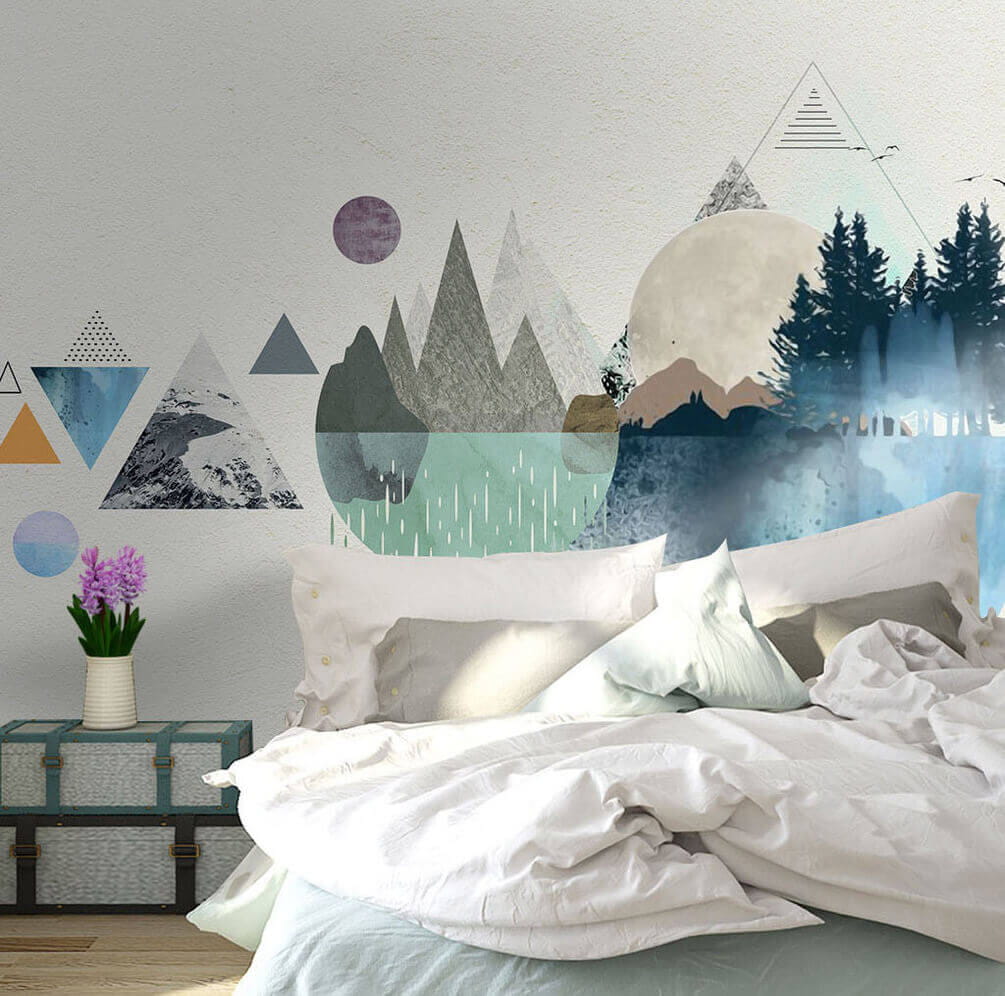 u46550pib1 - Wasser und Bäume in einer Landschaft - tegory