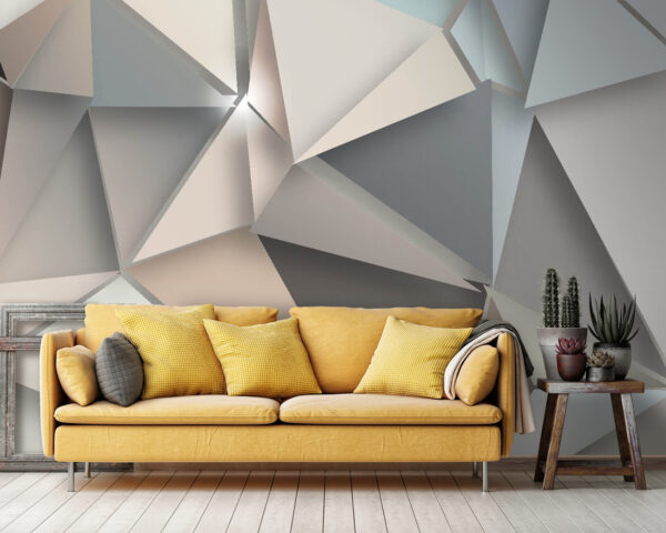 Abstrakte geometrische Formen in sanften Farben. Abstrakte geometrische Formen in sanften Farben.