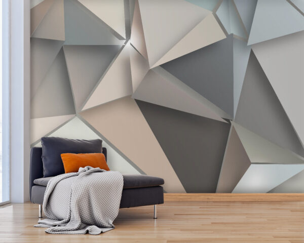 Abstrakte geometrische Formen in sanften Farben. Abstrakte geometrische Formen in sanften Farben.
