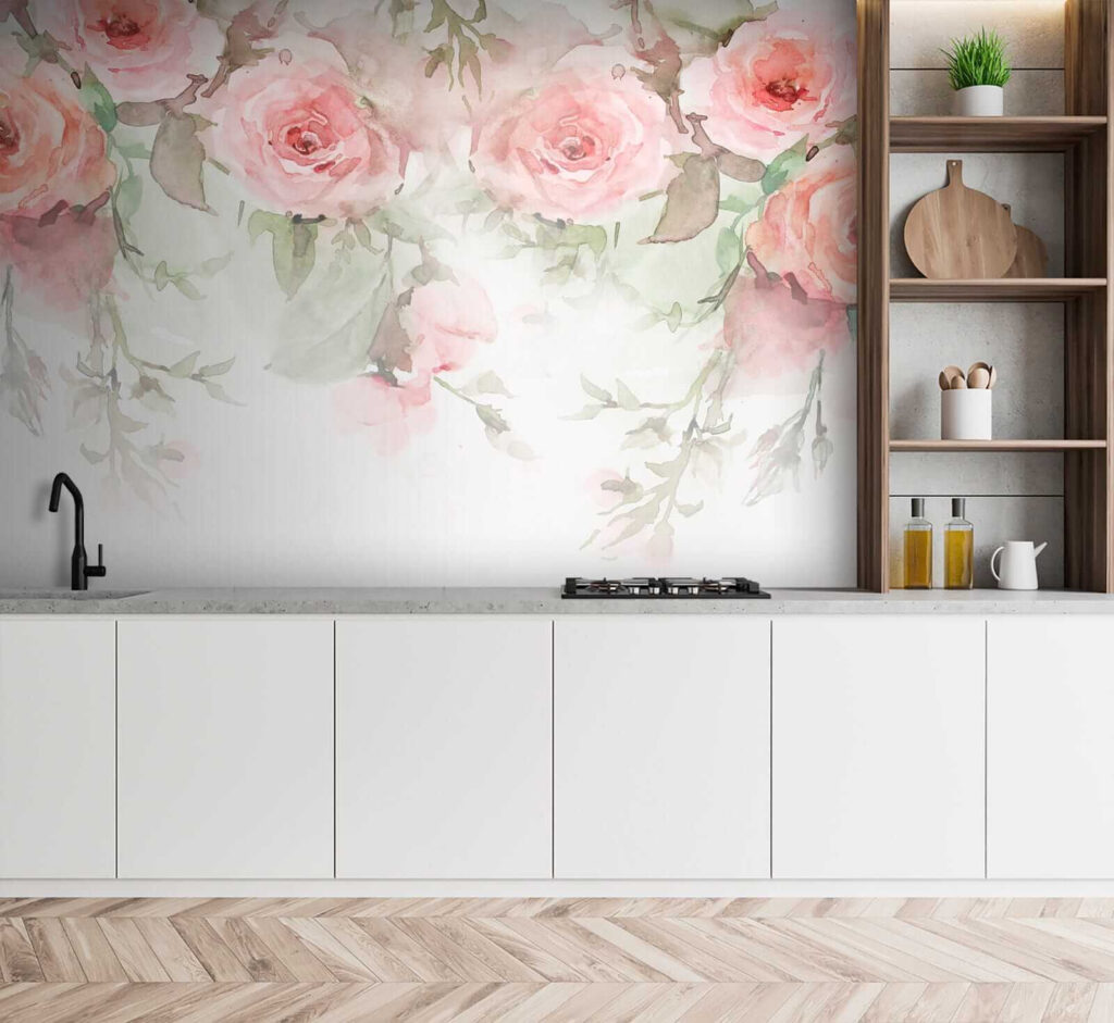 Group of pink flowers