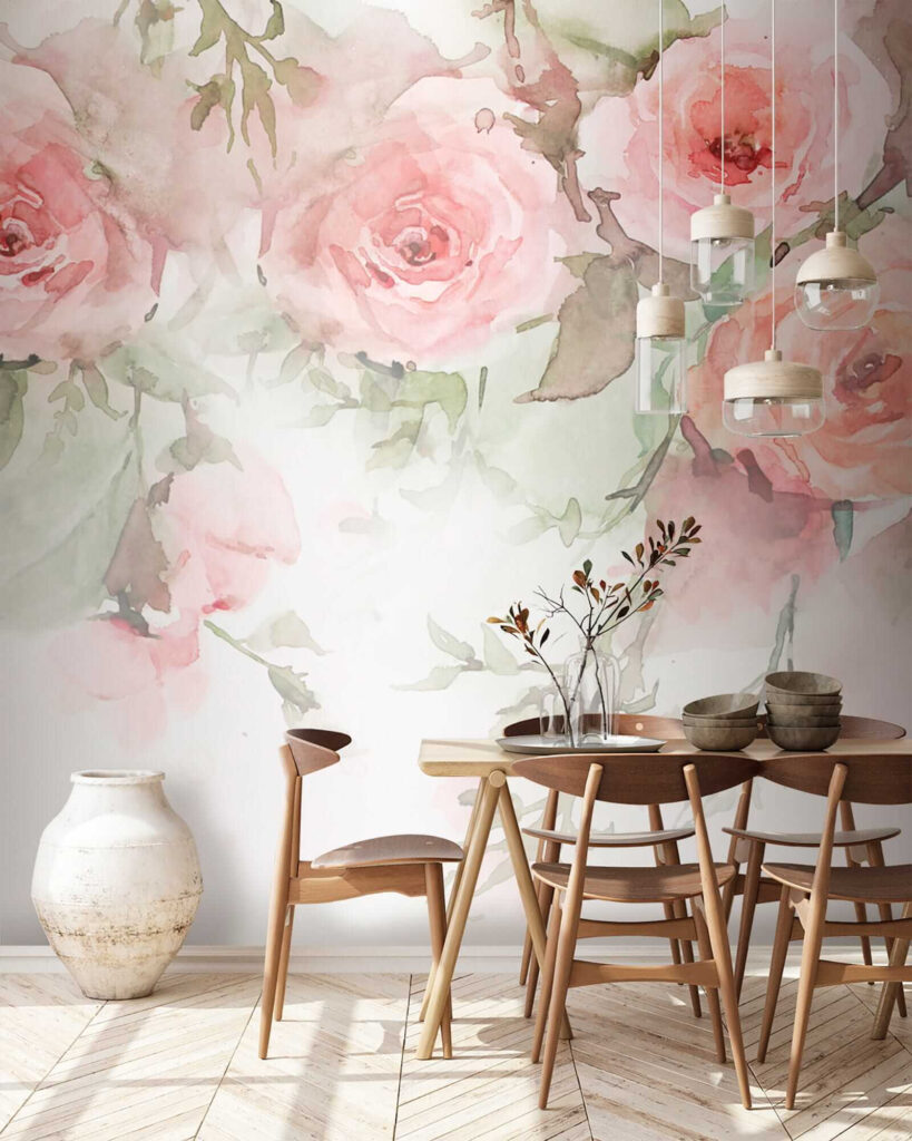 Group of pink flowers