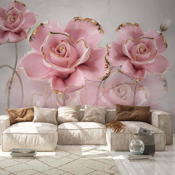 Gruppe von rosa Blumen u34215pig2 600x600 - Gruppe von rosa Blumen - tegory