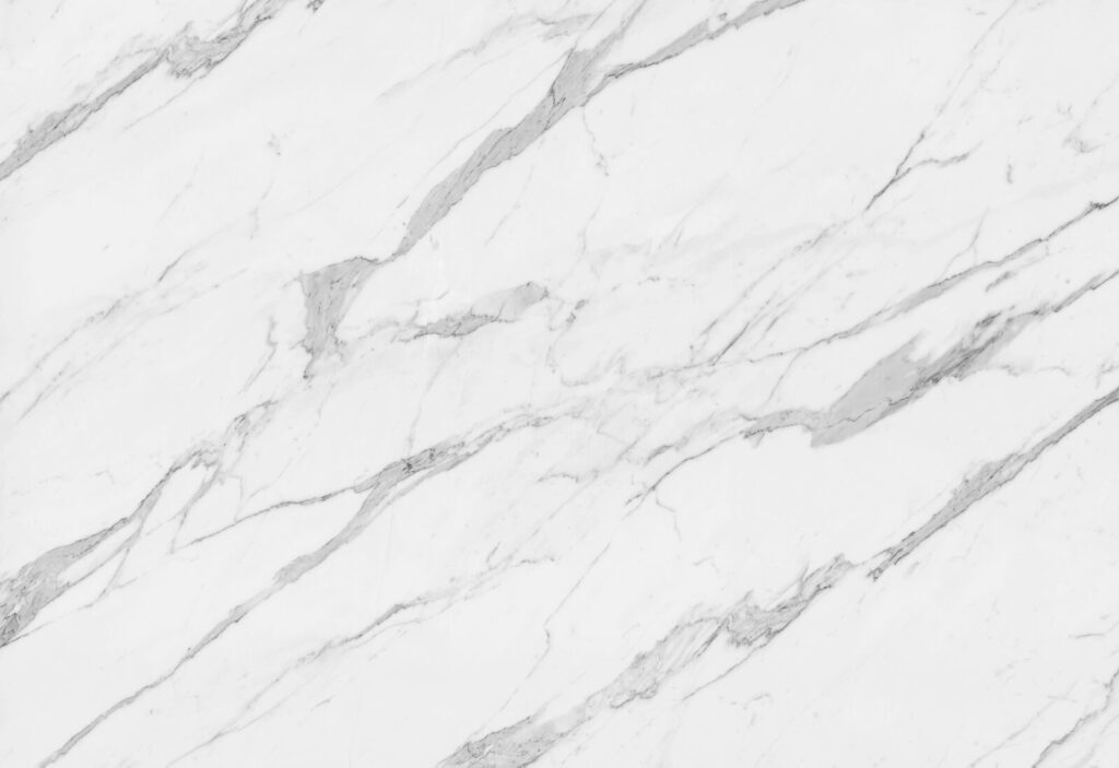 Weißer Marmor mit schwarzen Adern Weißer Marmor mit schwarzen Adern