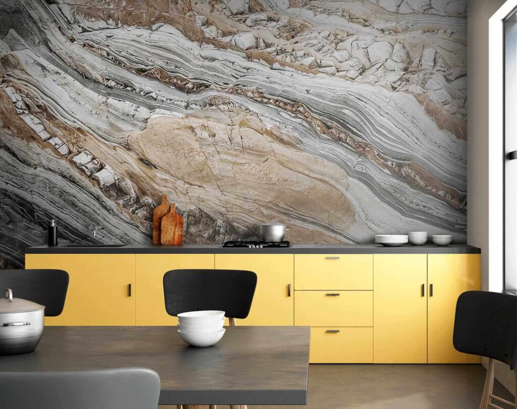 Striking patterns in natural stone