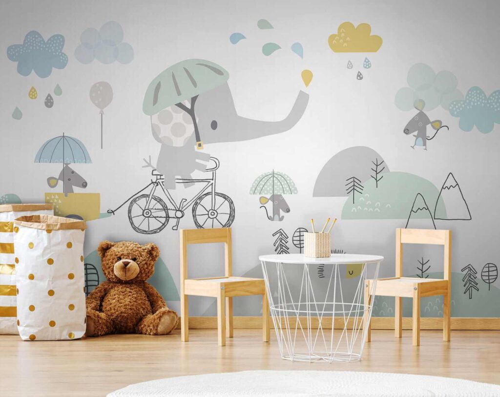 u28124pir7 1024x813 - Cartoon-Elefant auf einem Fahrrad - tegory