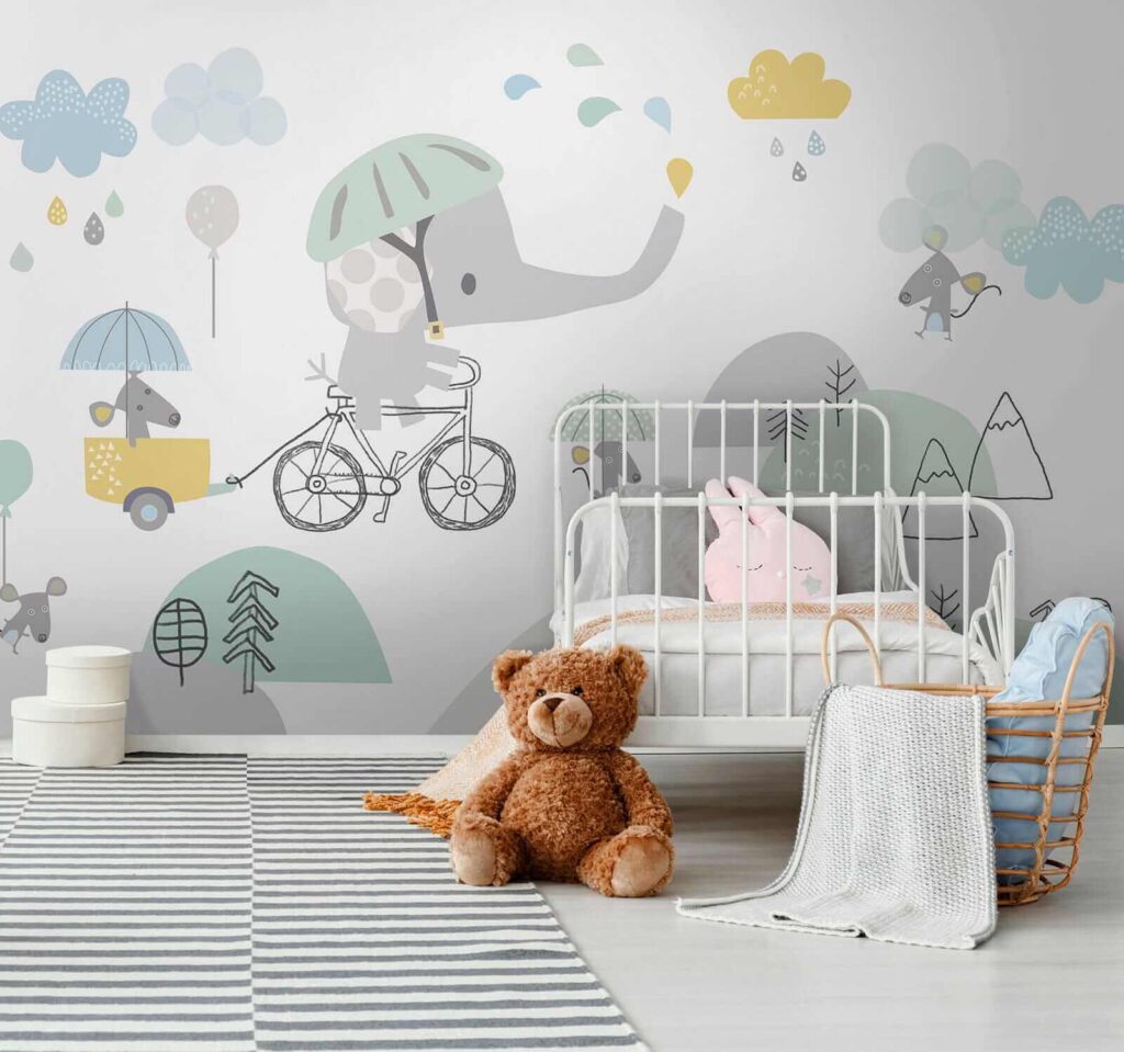 u28124pir5 1024x959 - Cartoon-Elefant auf einem Fahrrad - tegory