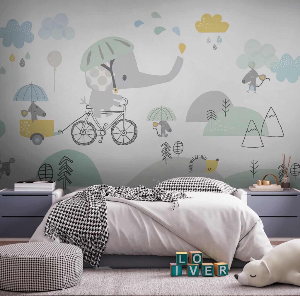 u28124pir2 1024x1009 - Cartoon-Elefant auf einem Fahrrad - tegory