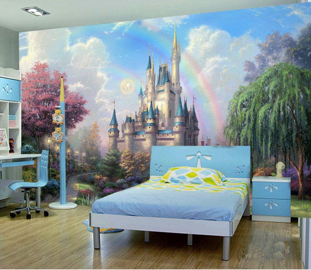 u25991pir1m - Schloss mit einem Regenbogen am Himmel - tegory