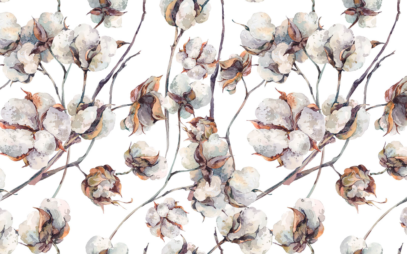 Blumenmuster aus Baumwolle u25957p - Blumenmuster aus Baumwolle - tegory
