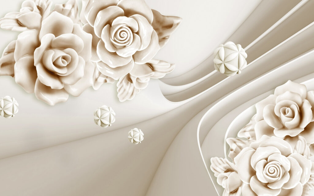 Weiße Rosen und weiße Wellen Weiße Rosen und weiße Wellen