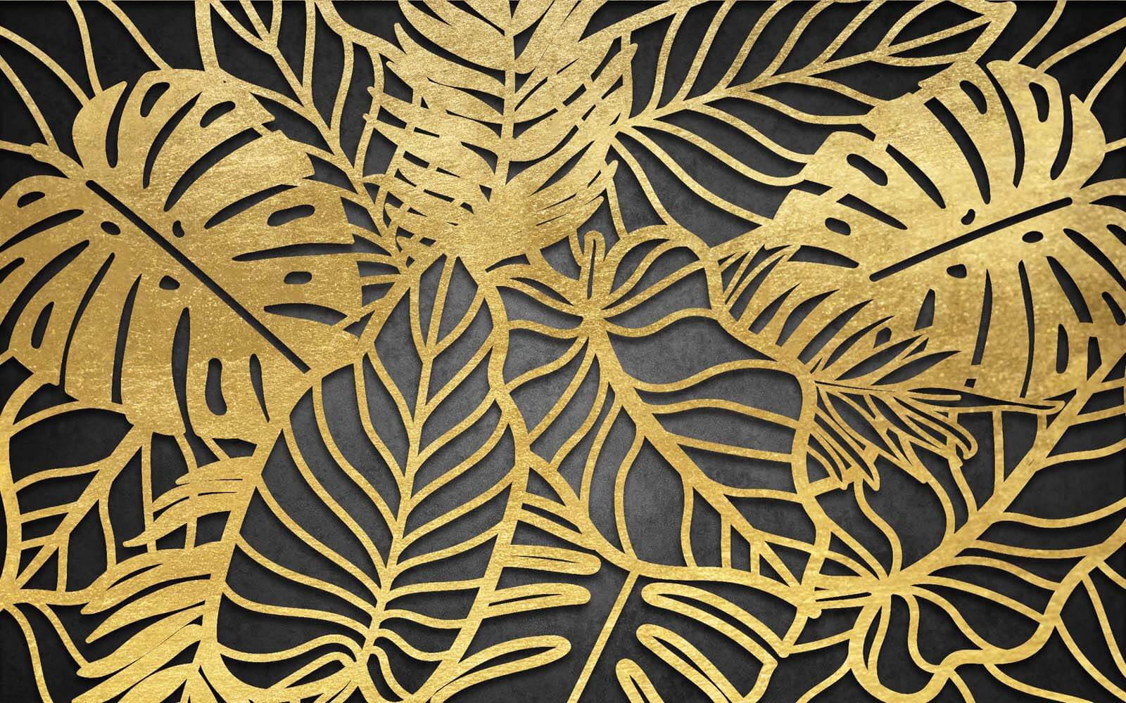 Kunstvolles Laubdesign auf dunklem Hintergrund u22469p - Kunstvolles Laubdesign auf dunklem Hintergrund - tegory