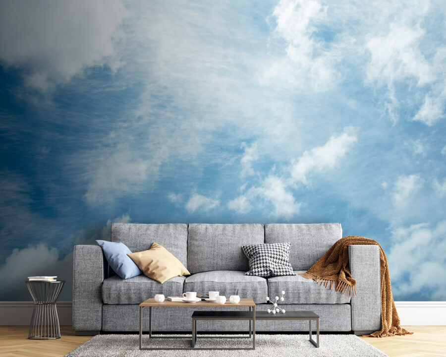 Blauer Himmel mit Wolken Blauer Himmel mit Wolken