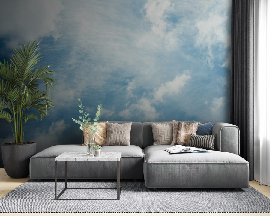 Blauer Himmel mit Wolken Blauer Himmel mit Wolken