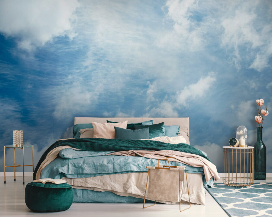 Blauer Himmel mit Wolken Blauer Himmel mit Wolken