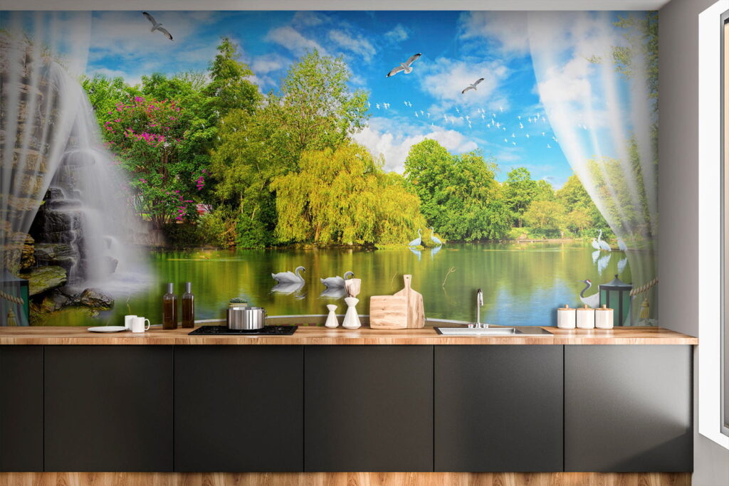 u18753pik3 1024x683 - Blick auf einen Teich mit Vögeln und Bäumen - tegory