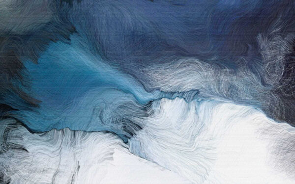 Blaue und weiße Malerei Blaue und weiße Malerei