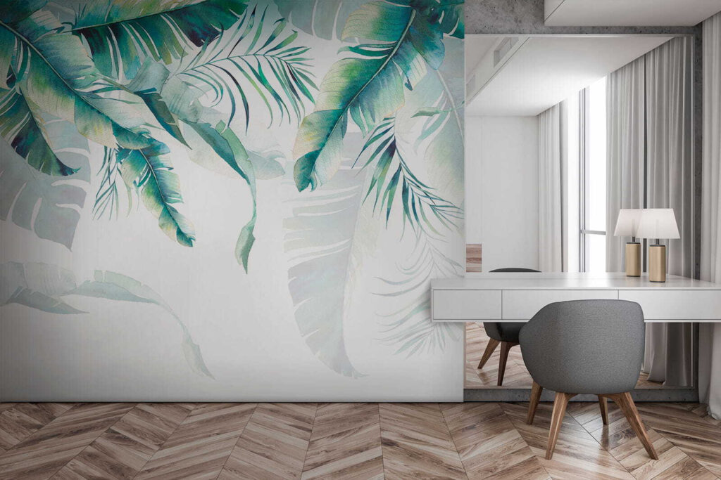 Group of green leaves