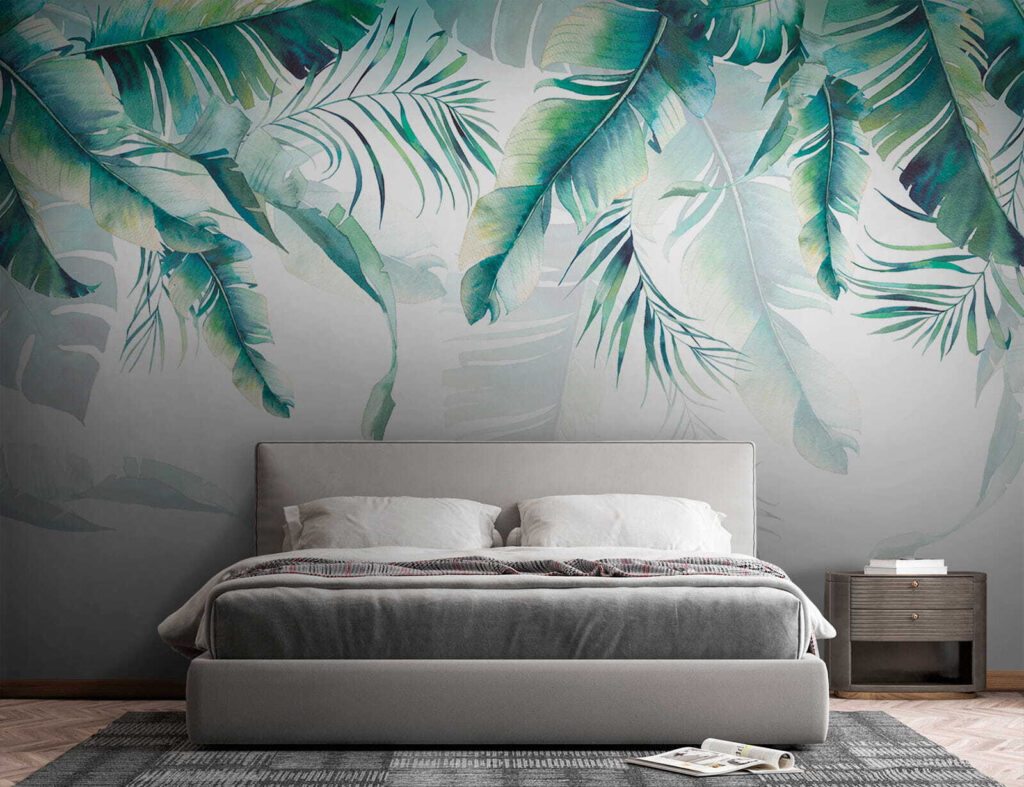 Group of green leaves