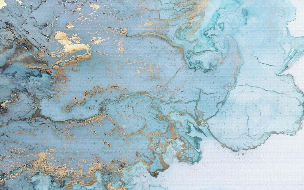 Elegante abstrakte Aqua- und Metallic-Kunst Elegante abstrakte Aqua- und Metallic-Kunst
