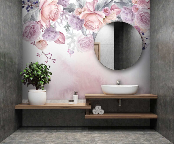 Aquarellmalerei von Blumen Aquarellmalerei von Blumen