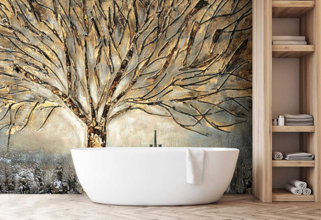 Tree with many branches