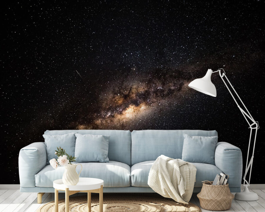 Galaxie am Nachthimmel