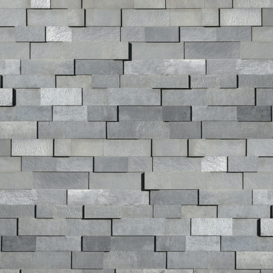 Mauer aus grauen Ziegeln Mauer aus grauen Ziegeln