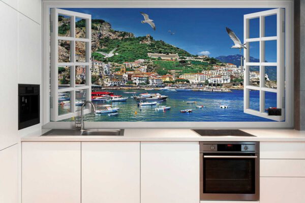 u16498pik2 600x400 - Fenster mit Blick auf eine Stadt und Boote - tegory