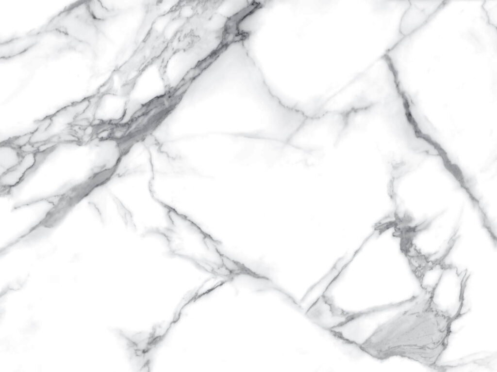 Weißer Marmor mit schwarzen Adern Weißer Marmor mit schwarzen Adern