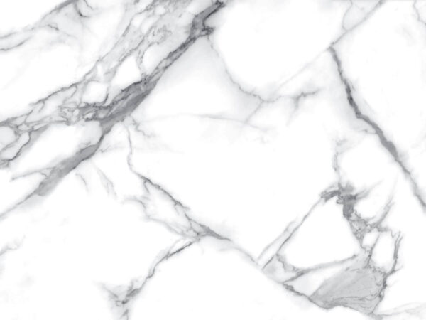 Weißer Marmor mit schwarzen Adern Weißer Marmor mit schwarzen Adern