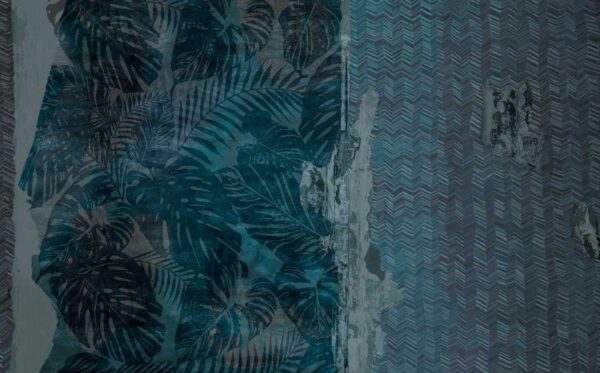 Blaues und schwarzes Muster Blaues und schwarzes Muster